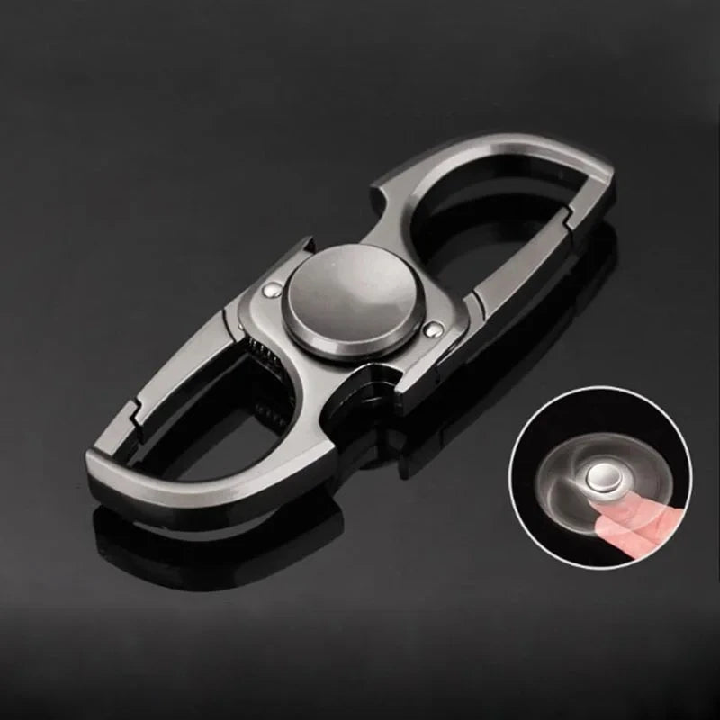 Finger Spinner Fidget Hand Spinner Anti-Anxiety Toy Relieves Stress Finger Spinner Ketchain Bottle Opener Fidget Toys